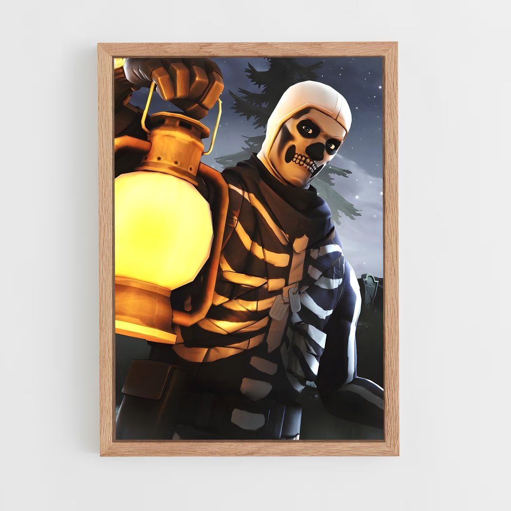 Poster Lumière de la Nuit – affiche Fortnite (vue 4)